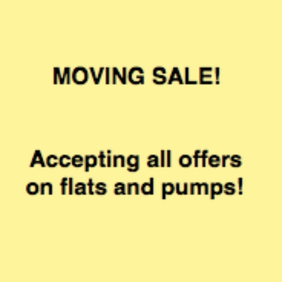 Accepting all offers on leather flats and pumps - Picture 1 of 1